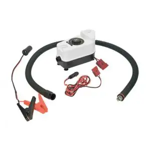 Gonfiatore elettrico per gommoni  a 12 V.