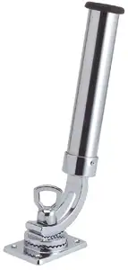 Portacanna in ottone cromato tipo ridotto