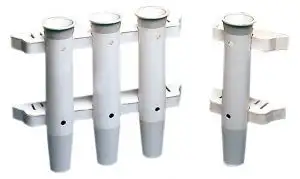 Portacanna da parete 3 posti plastica