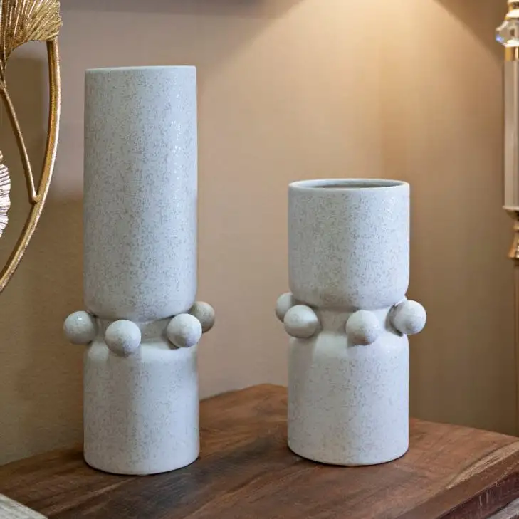 VASO CERAMICA BUBBLES CM Ø 16X28
