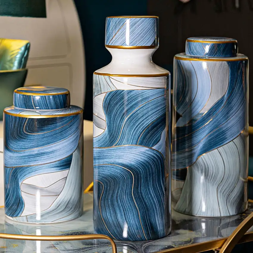 VASO CERAMICA ELEGANT TALL CM Ø 14X40