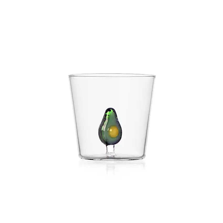 Ichendorf Milano | Bicchiere Fruits&Flowers in vetro borosilicato
