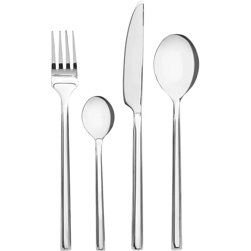 Servizio posate in acciaio inox Lucido 24 pezzi Dakotah Shiny by Gusto