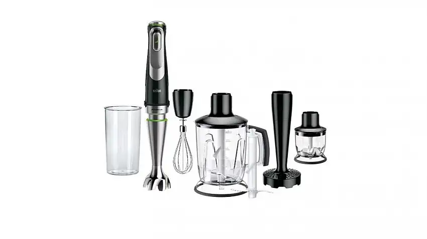 Braun MultiQuick 9 MQ 9147X 0,6 L Frullatore ad immersione 1200 W Nero, Acciaio inox cod. 0X22111377