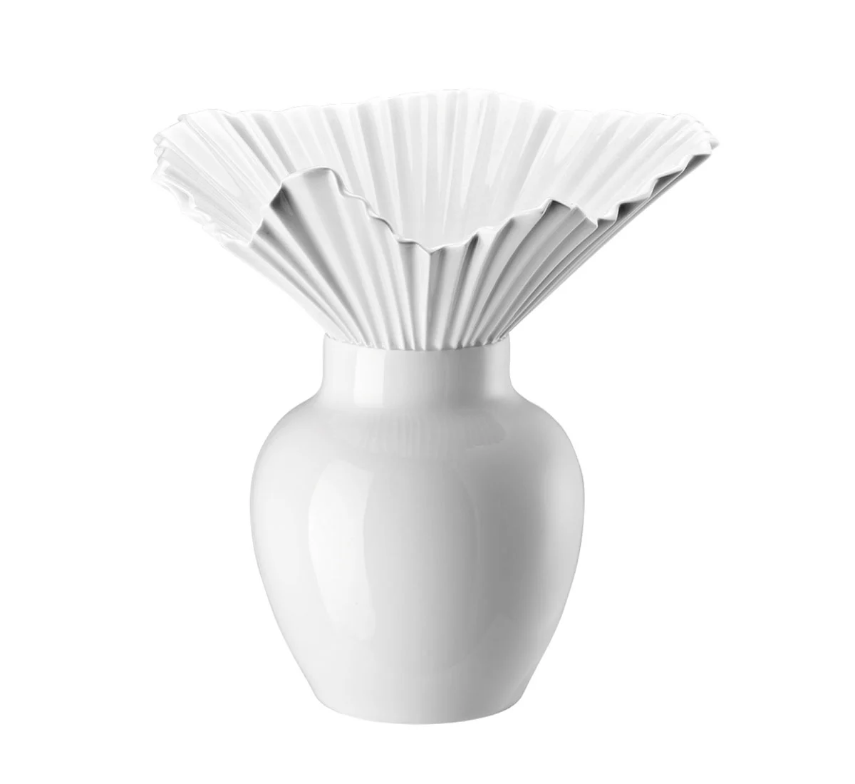 Rosenthal Falda Vaso Bianco