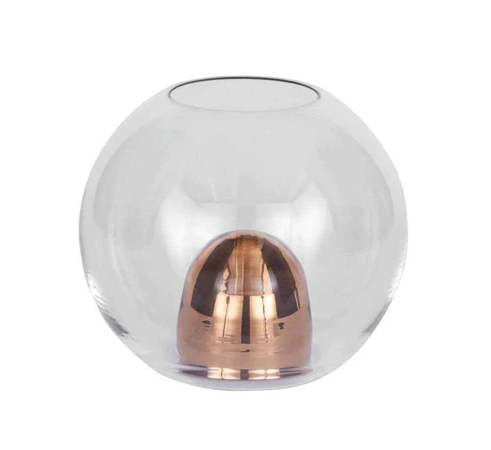 Design By Us Flower Bullet Vaso Trasparente/Oro