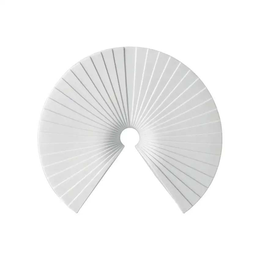 Rosenthal | Vaso Arcus in porcellana smaltata bianco opaco
