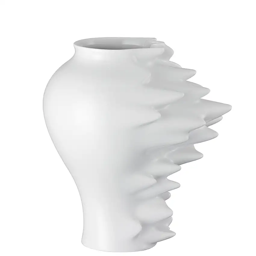 Rosenthal | Vaso Fast Weiss in porcellana bianca smaltato