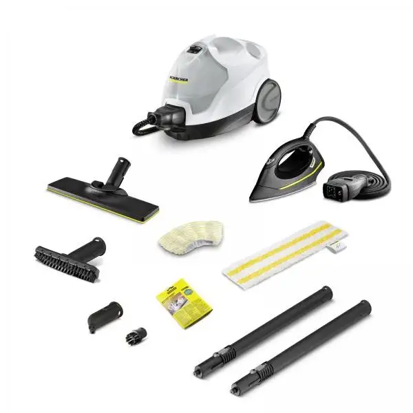 Kärcher Kärcher Kärcher SC 4 EasyFix IRON Pulitore a vapore cilindrico 0,8 L 2000 W Nero, Bianco - 1.512-631.0