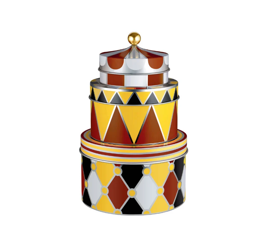 Alessi Circus Scatole Portaoggetti Set da 3 pz