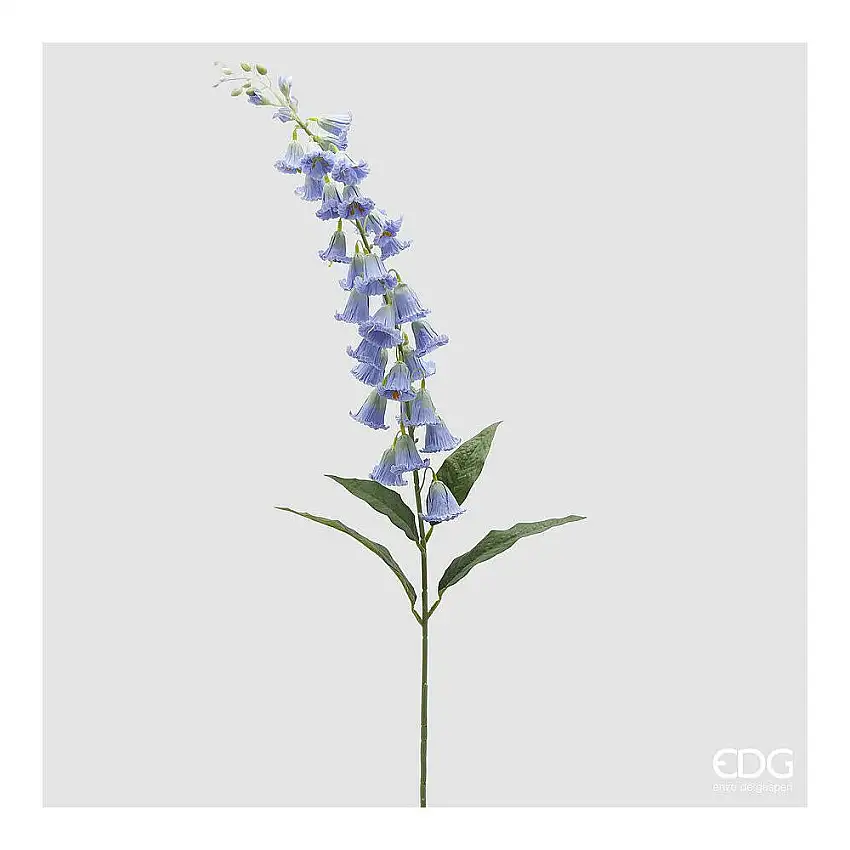EDG - Digitalis Ramo Con Foglie H.100 Indigo