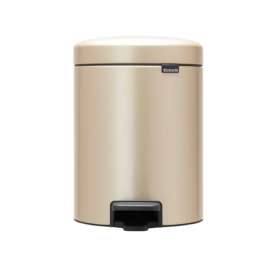 Pattumiera a pedale NEWICON 5 l, champagne, Brabantia