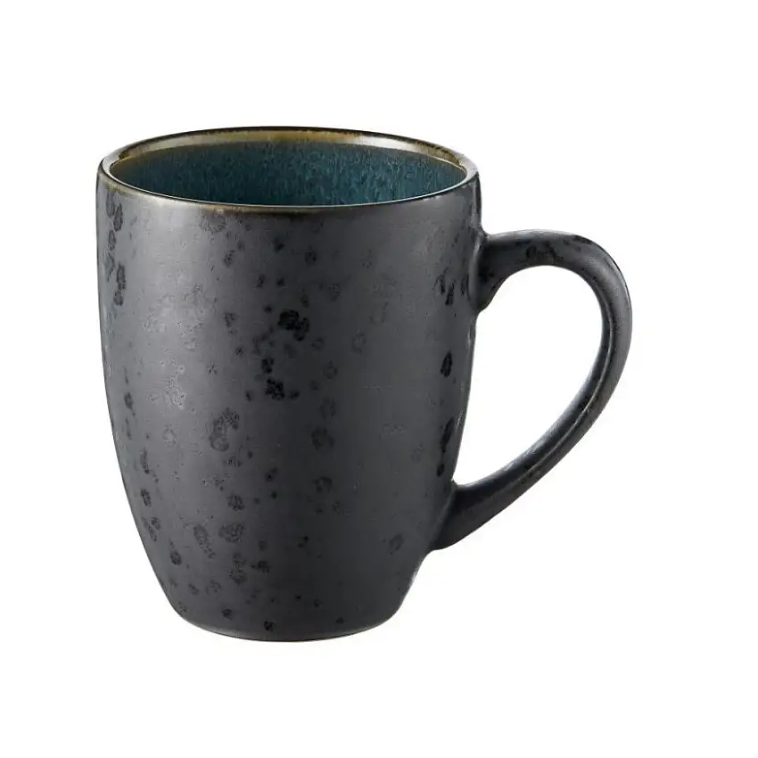 Tazza da tè 300 ml, nero/verde, gres, Bitz