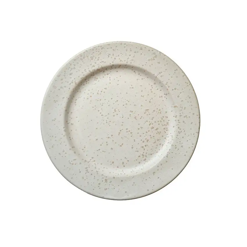 Piatto da dessert 22 cm, crema opaco, Bitz