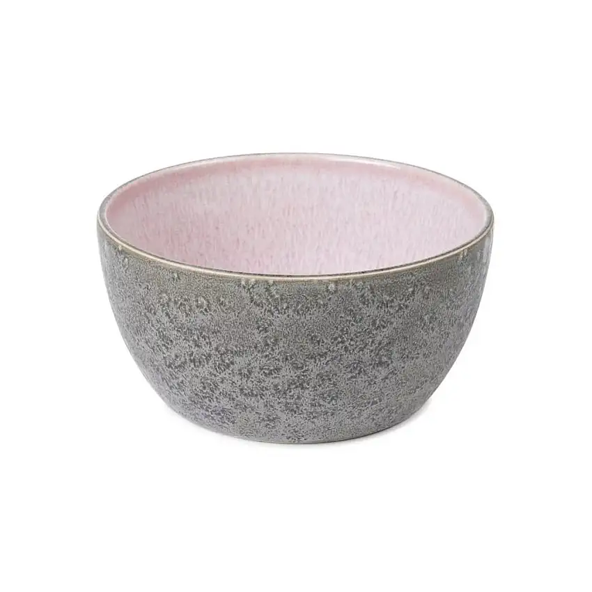 Ciotola 14 cm, grigio/rosa, Bitz