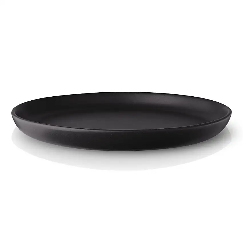 Piatto da colazione NORDIC KITCHEN 21 cm, nero, gres, Eva Solo