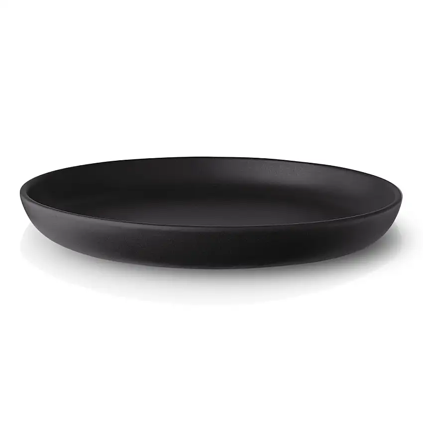 Piatto da dessert NORDIC KITCHEN 17 cm, nero, gres, Eva Solo