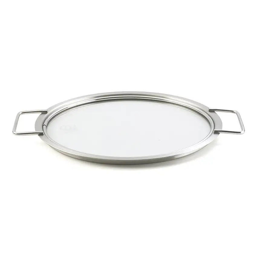 Coperchio per pentola EVA TRIO 24 cm, piatto, vetro, Eva Solo