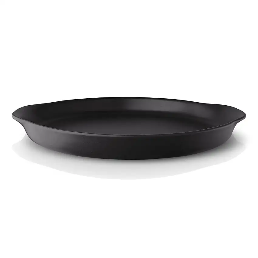 Piatto da portata NORDIC KITCHEN 30 cm, nero, gres, Eva Solo