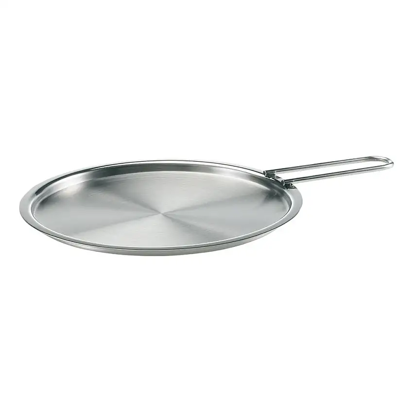 Coperchio per pentola EVA TRIO 24 cm, piatto, con manico, acciaio inox, Eva Solo