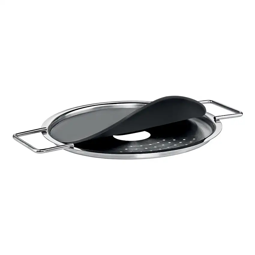Coperchio pentola scolapasta 20 cm, acciaio inox, Eva Solo