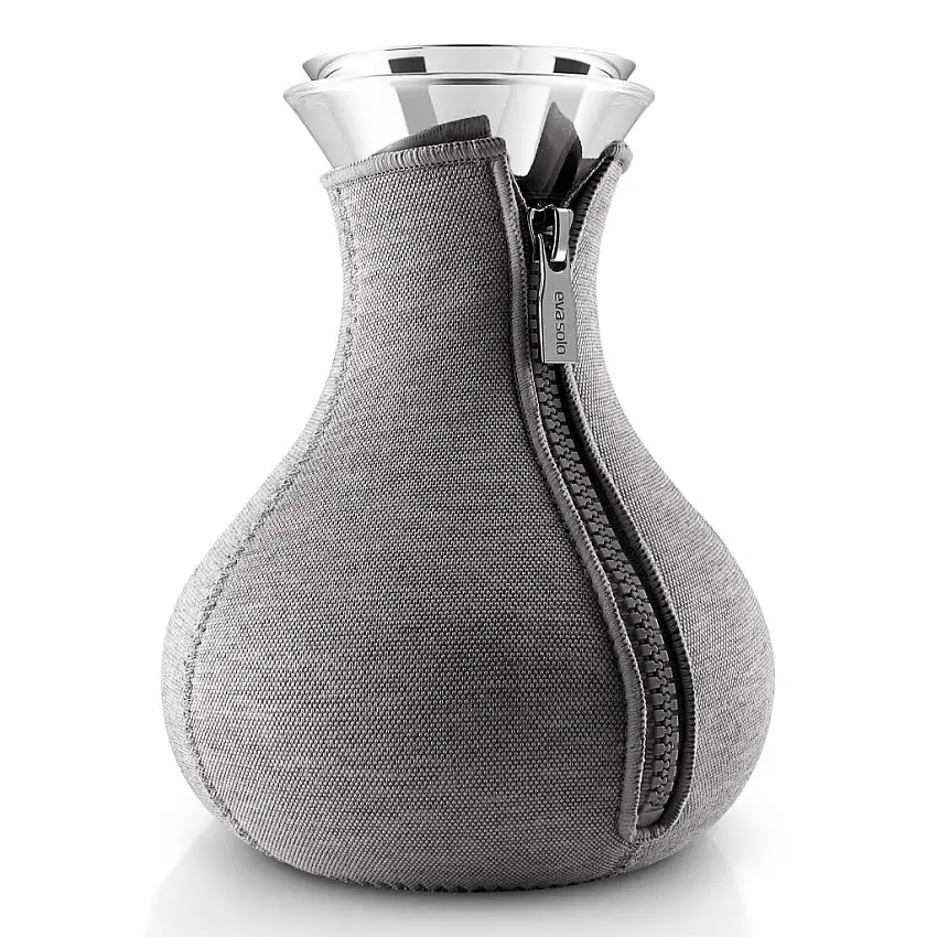 Teiera con infusore da tè 1 lt, con coperchio isolante, grigio, Eva Solo