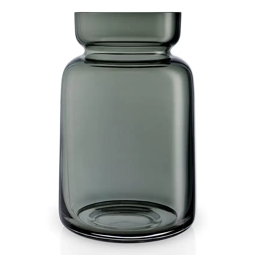 Vaso SILHOUETTE 18,5 cm, vetro fumè, Eva Solo