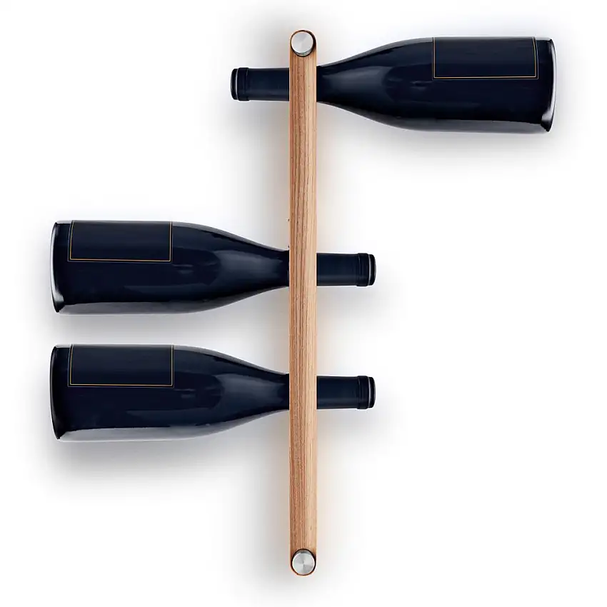 Portabottiglie da parete NORDIC KITCHEN, legno rovere, Eva Solo