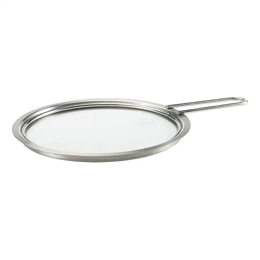 Coperchio per pentola EVA TRIO 16 cm, piatto, vetro, Eva Solo