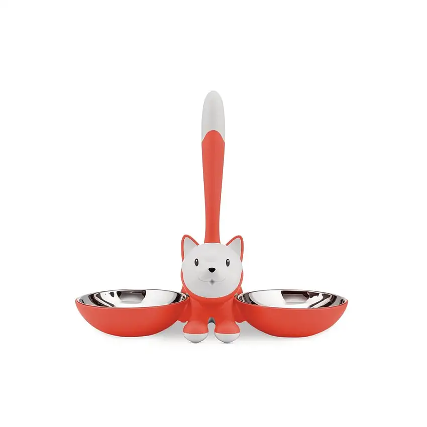 Ciotola per gatti TIGRITO 600 ml, rosso, ALessi