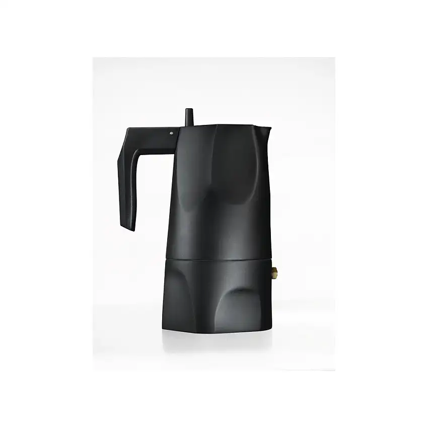 Caffettiera espresso OSSIDIANA 150 ml, nero, Alessi