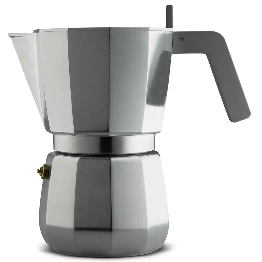 Caffettiera per espresso da piano cottura MOKA 450 ml, rossa, Alessi