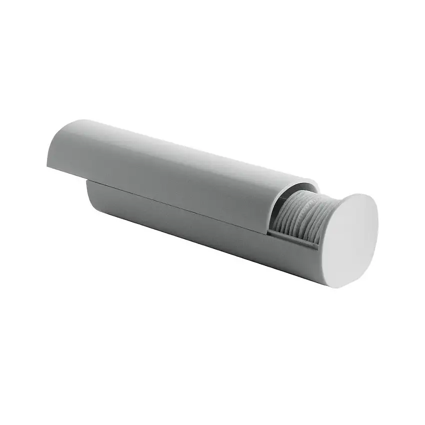 Porta batuffoli di cotone BIRILLO 24 cm, bianco, Alessi