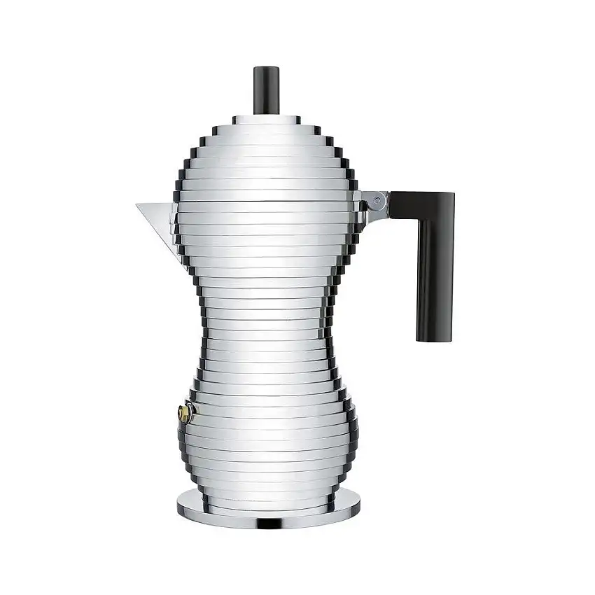 Caffettiera espresso PULCINA 300 ml, nero, Alessi