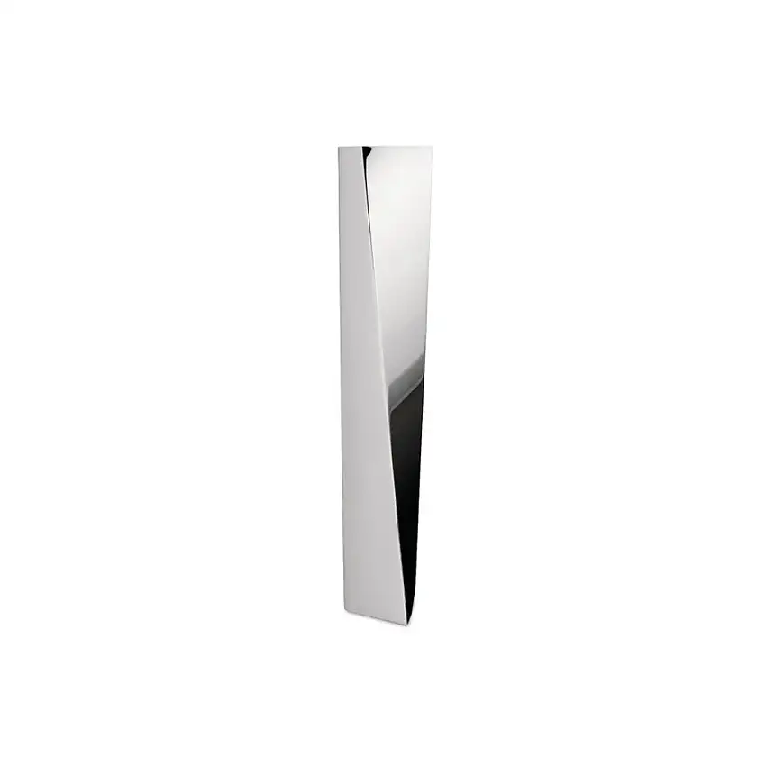 Vaso CREVASSE 42 cm, acciaio inox, Alessi