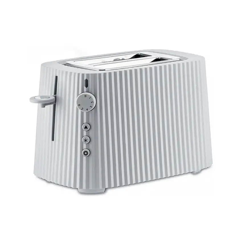 Tostapane PLISSE, 2 fette, bianco, Alessi