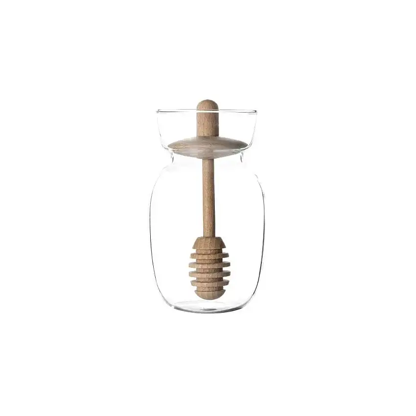 Barattolo per miele MINIMA 300 ml, con mestolo per miele, Viva Scandinavia