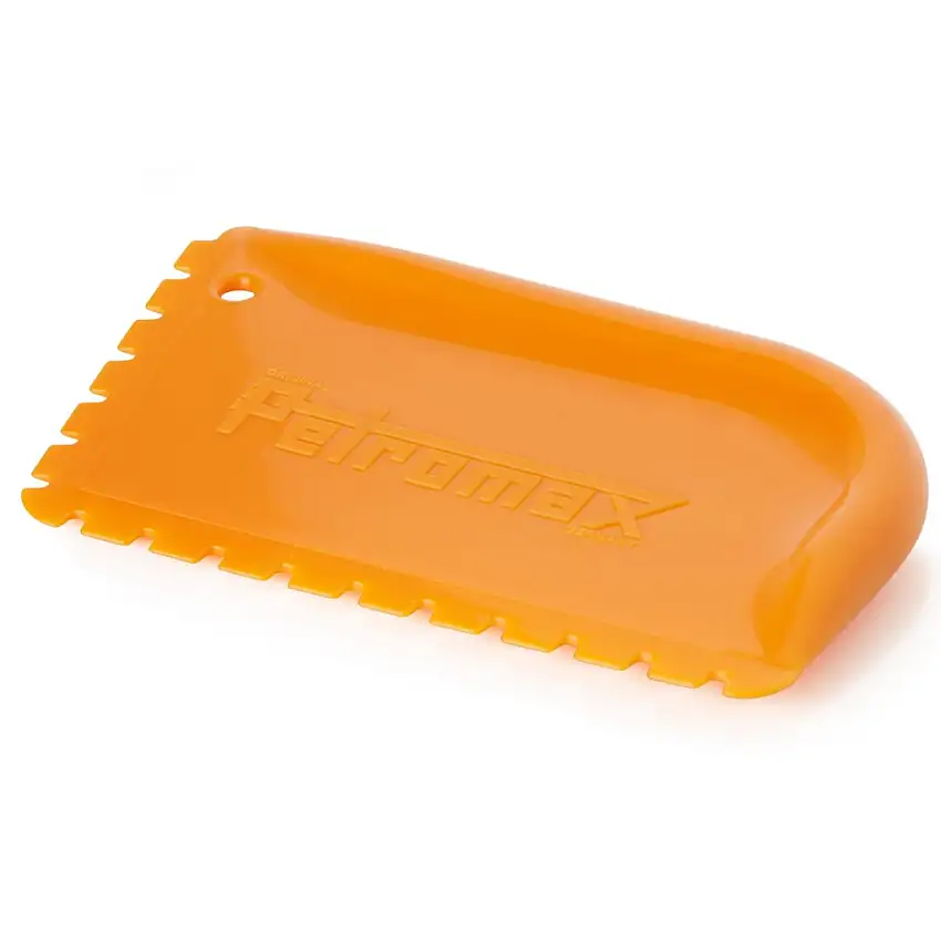 Raschietto per ghisa, plastica, con scanalature, Petromax
