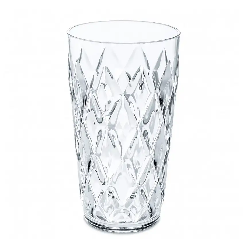 Bicchiere in plastica da long drink CRYSTAL L 450 ml, cristallino, Koziol