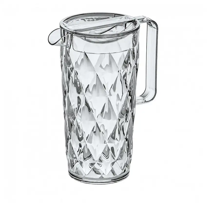 Brocca acqua CRYSTAL 1,6 l, trasparente, Koziol