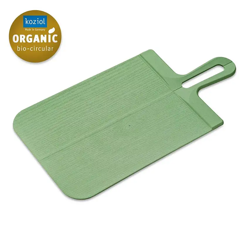 Tagliere SNAP 46 x 24 cm, pieghevole, verde foglia, plastica, Koziol