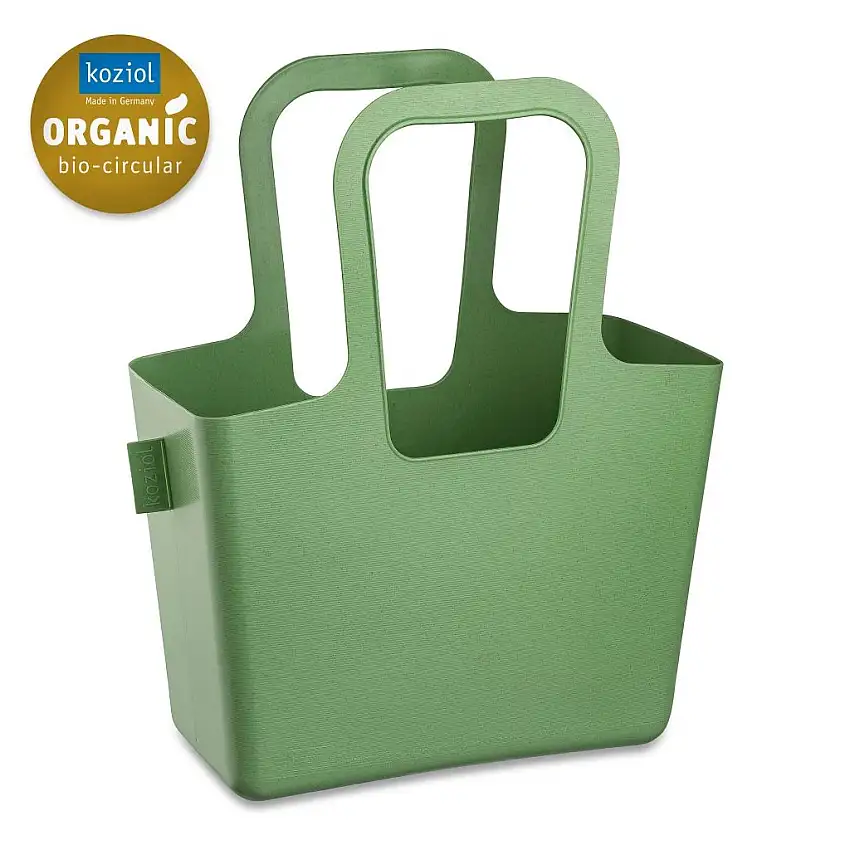 Borsa portaoggetti TASCHELINO, verde foglia, Koziol