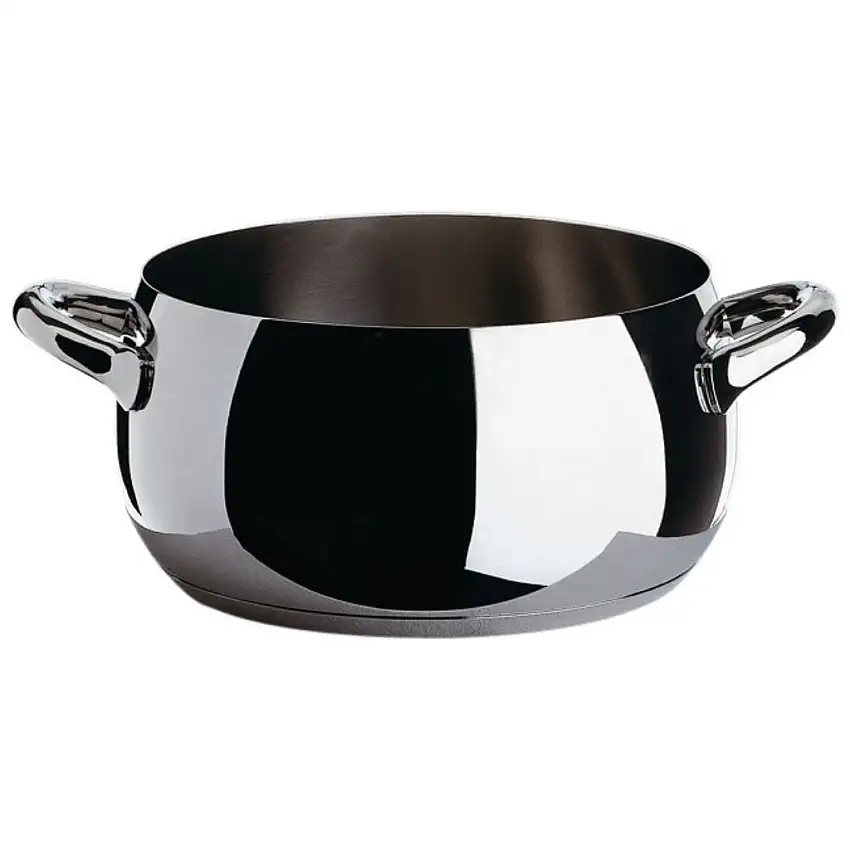 Pentola MAMI 24 cm, argento, Alessi