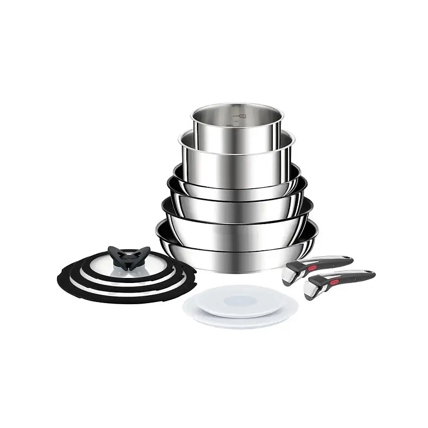 Batteria di pentole INGENIO PREFERENCE ON L9749432, 13 pz, acciaio inox, Tefal