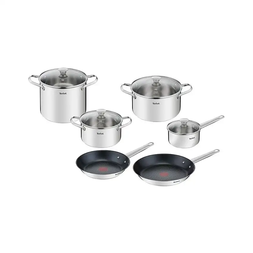 Batteria di pentole COOK EAT B922SA55, 10 pz, Tefal