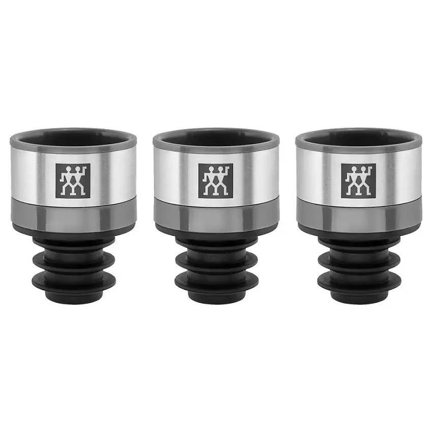 Tappo bottiglia sottovuoto FRESH & SAVE, set di 3 pz, Zwilling