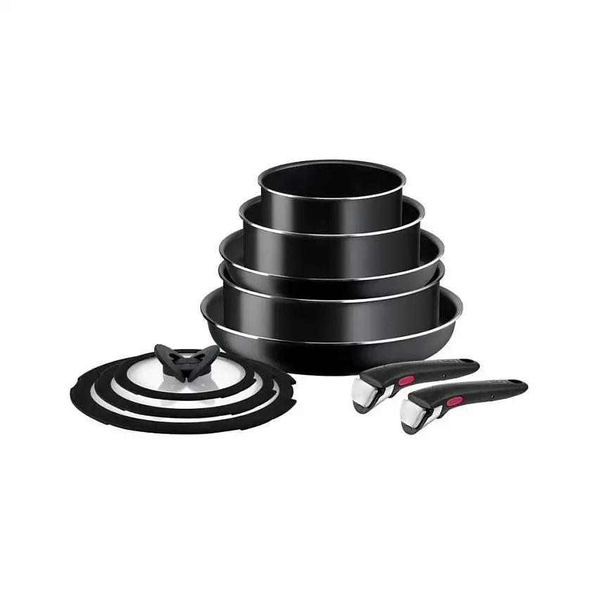 Batteria di pentole INGENIO EASY ON L1599143, 10 pz, Tefal