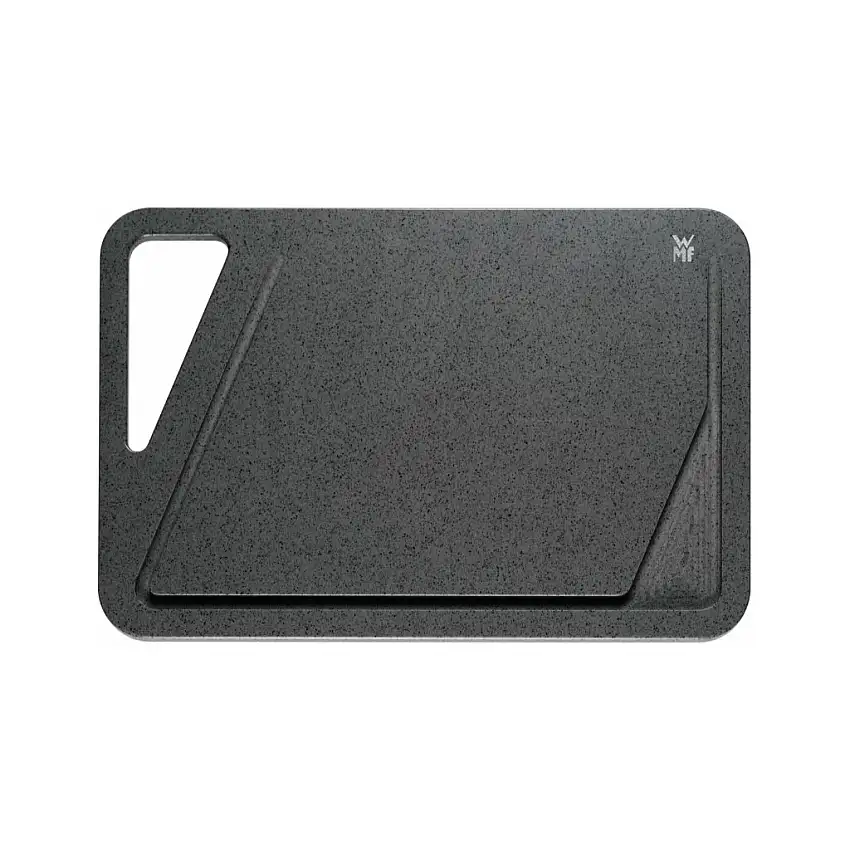 Tagliere 45 x 30 cm, con scanalatura per i succhi, grigio, plastica, WMF