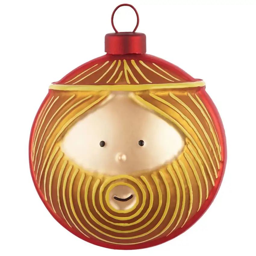 Palla di Natale GIUSEPPE Alessi rossa