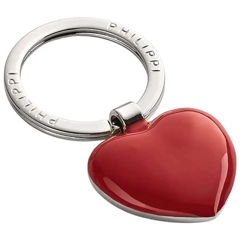 Portachiavi SWEETHEART 6 cm, rosso, Philippi